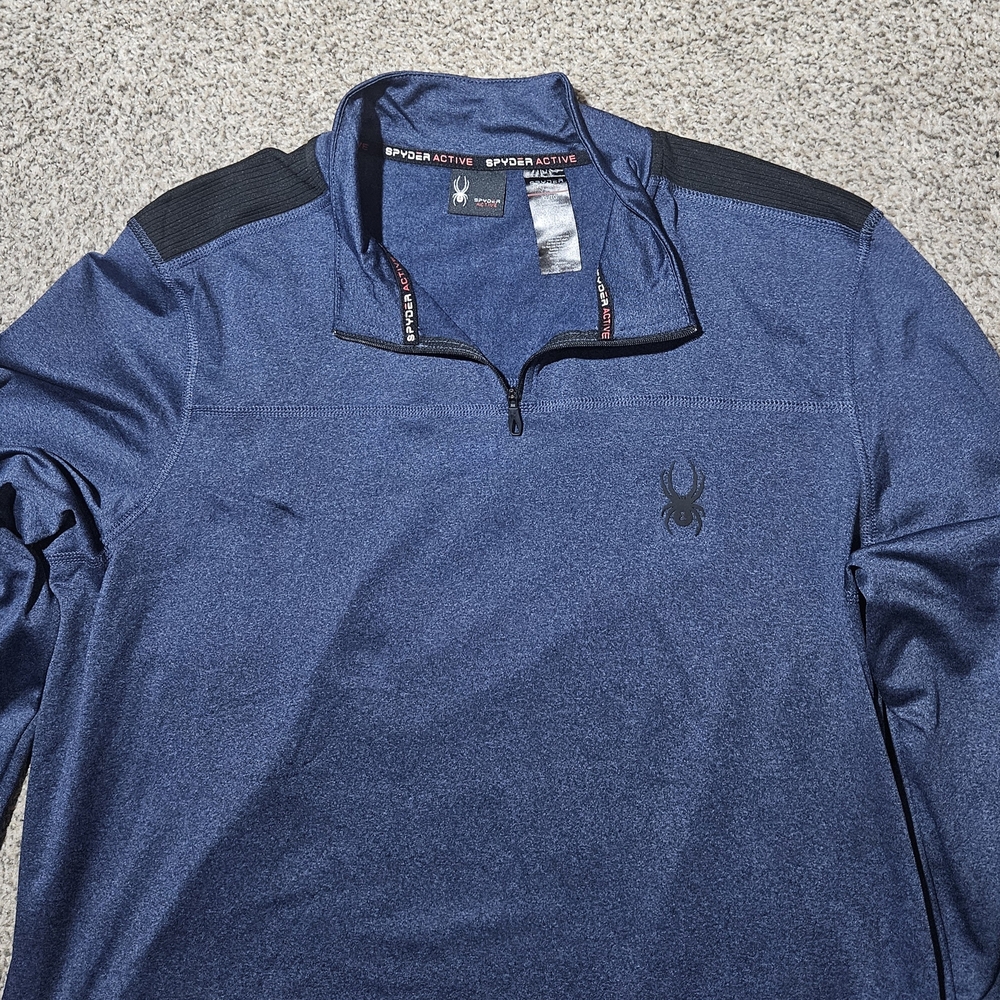 2 Spyder Gray and Blue Jackets - Picture 8 of 11